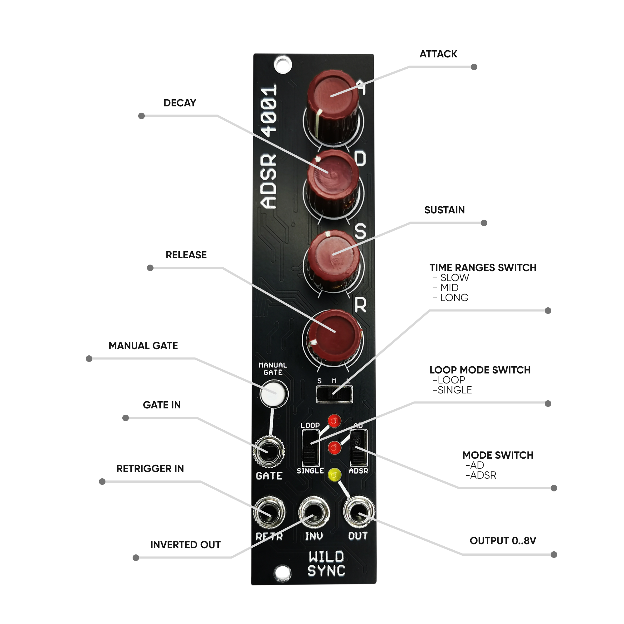 Batumi by Xaoc Devices - Quadruple LFO — Triangle Core Rocks